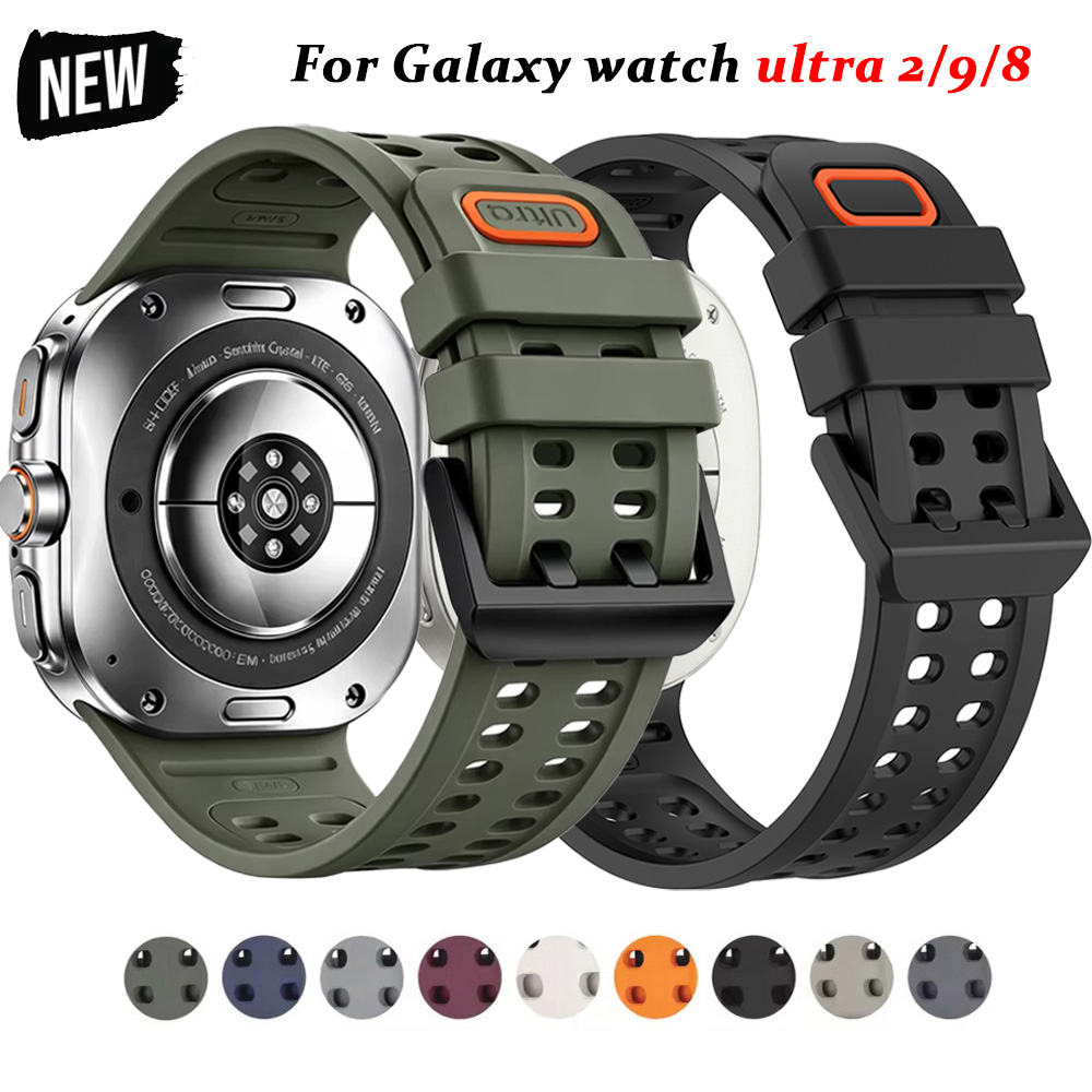 Smartwatch Samsung Watches For Men - Bracelet sport en silicone pour Samsung