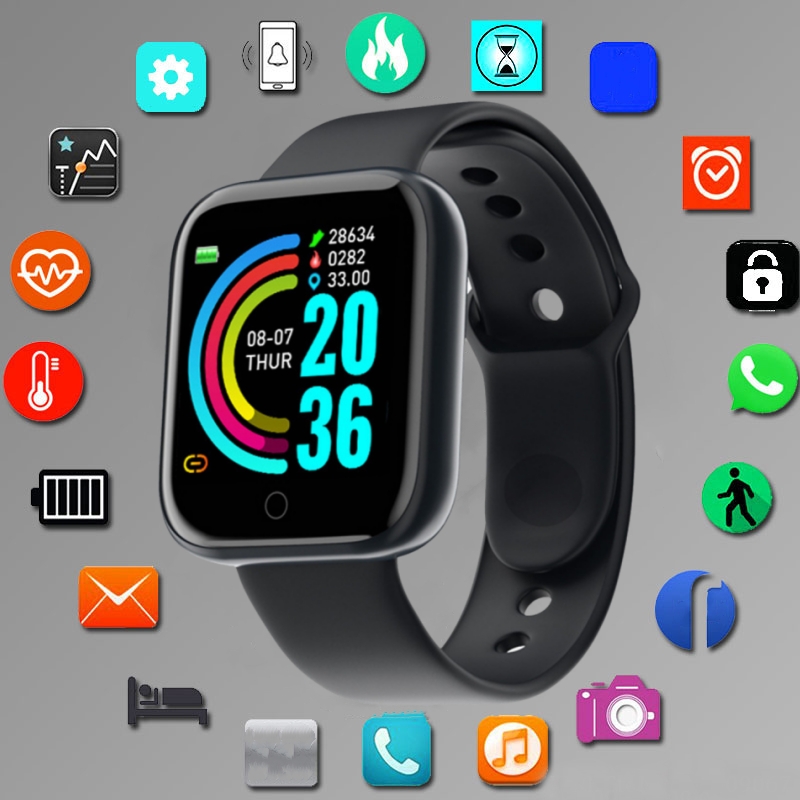 Smartwatch Watches For Men Digital - Montre Connectée pour Homme et Femme,