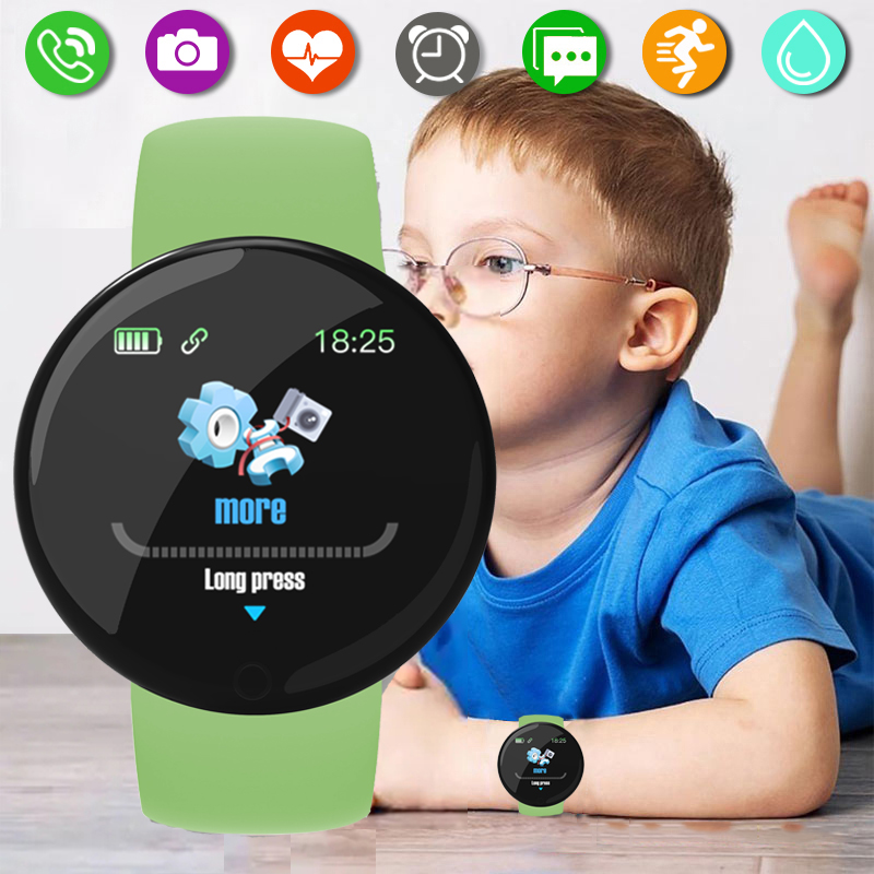 Smartwatch Watches Digital - Enfants montre-bracelet numérique intelligente pression artérielle
