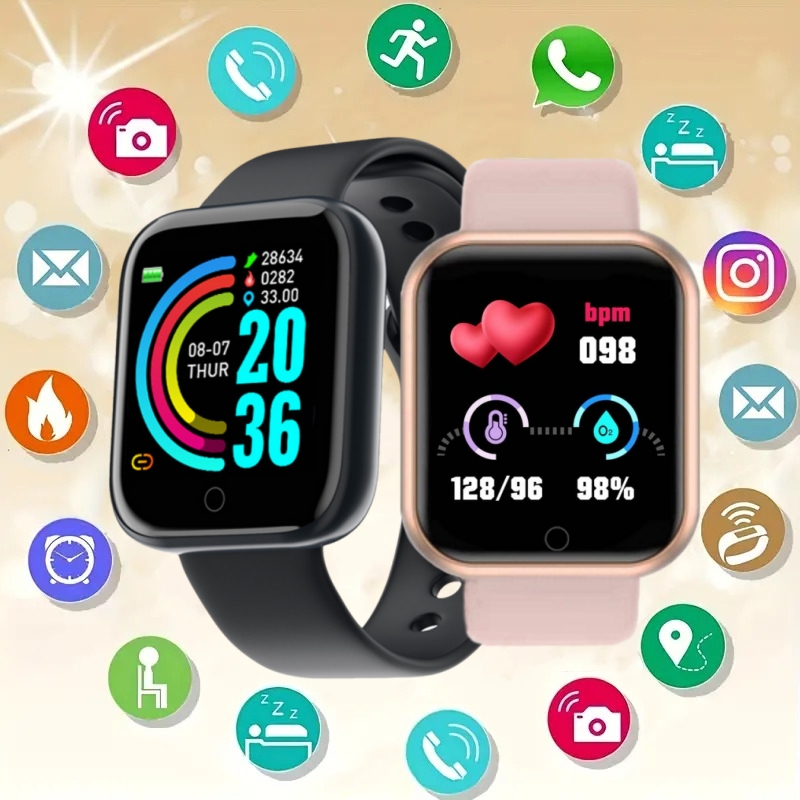 Smartwatch Watches For Men Digital - Montre connectée Y68 D20 pour les