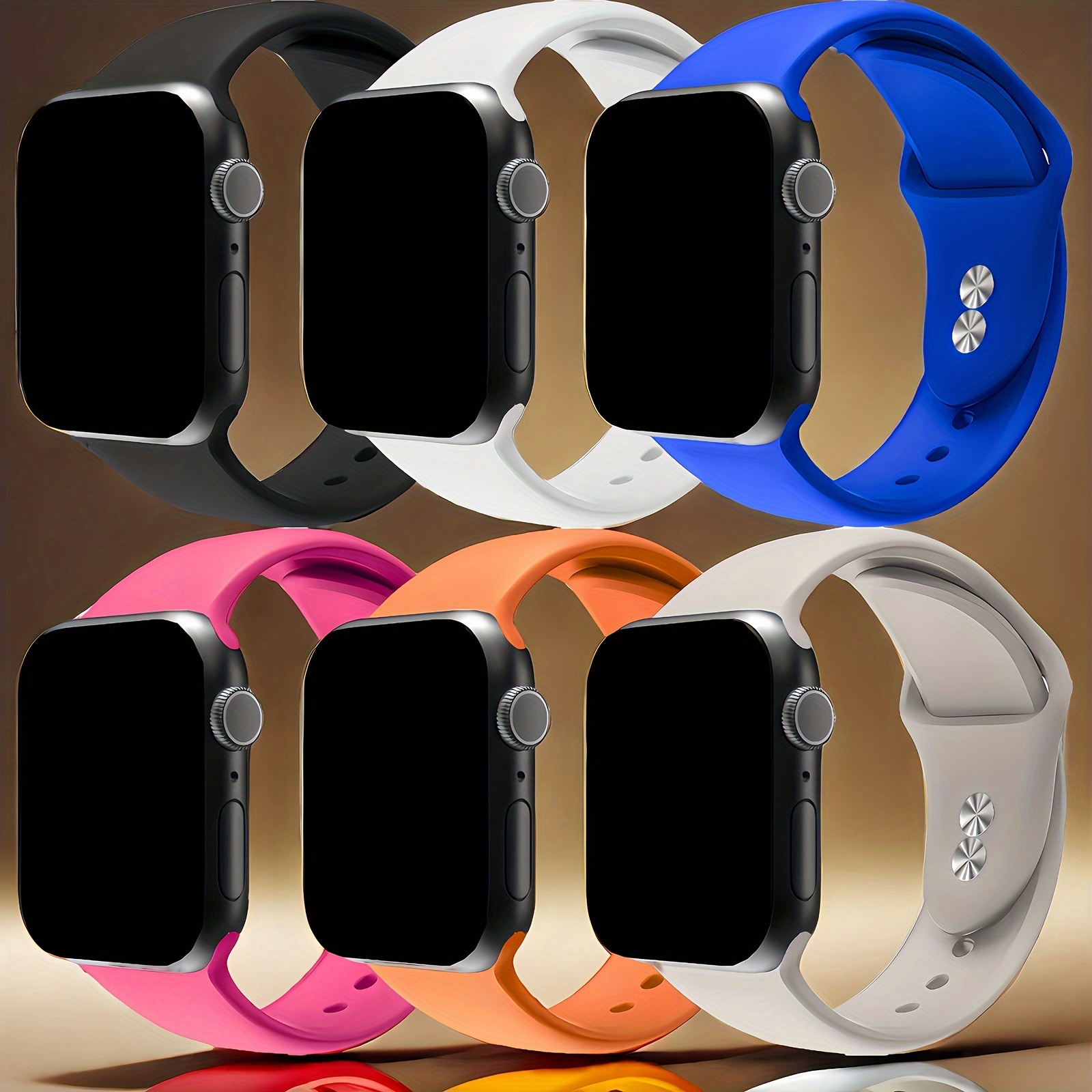 Smartwatch Apple Watches For Men - Sport Silicone souple pour Apple Watch
