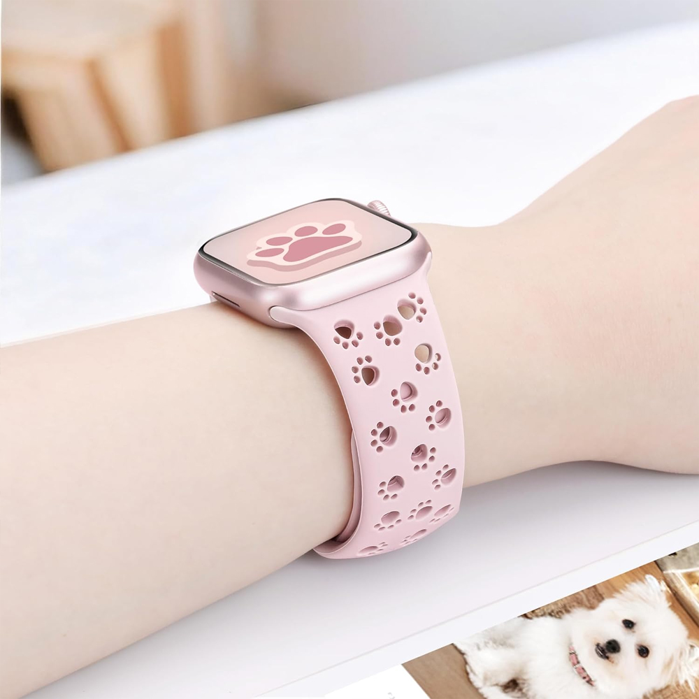 Smartwatch Apple Watches For Men - Bracelet en silicone évidé pour Apple