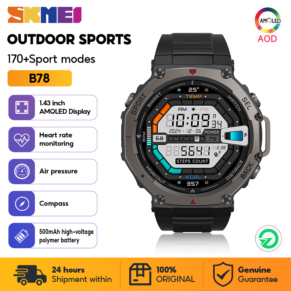 Watch Smartwatch Android - SKMEI militaire Sport de plein air