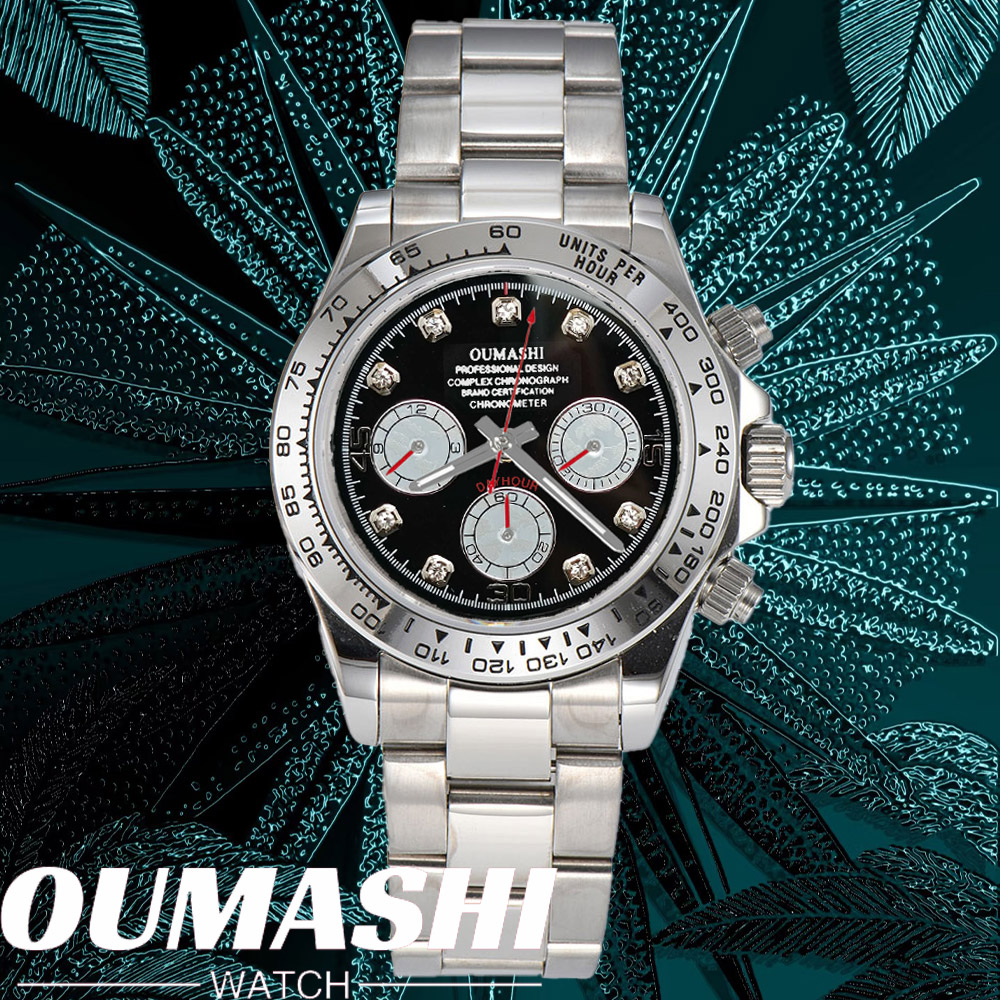 Chronograph Sport Watch - Montre de luxe VK63 39.3mm chronographe