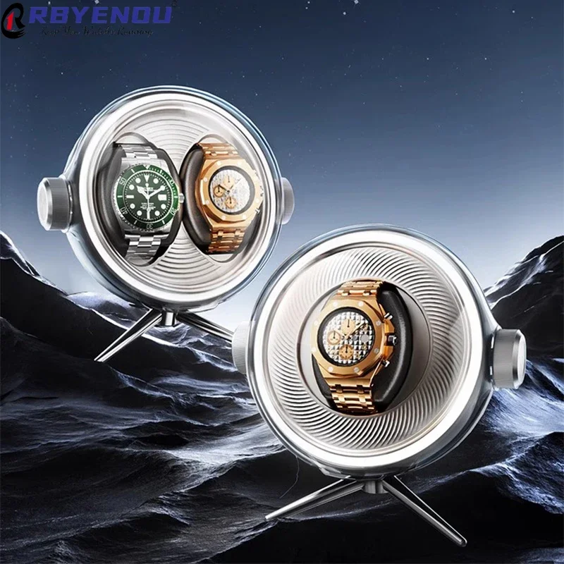 Watch Winder Single - Remontoir de montre série d'atterrissage lunaire,