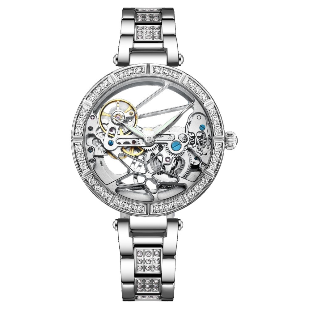 Skeleton Mechanical Watch - Montres de mode squelette de luxe