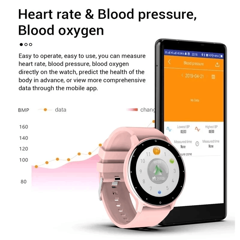 Montre connectée LIGE pour fem - Smartwatch Watches For Men Digital avis et prix