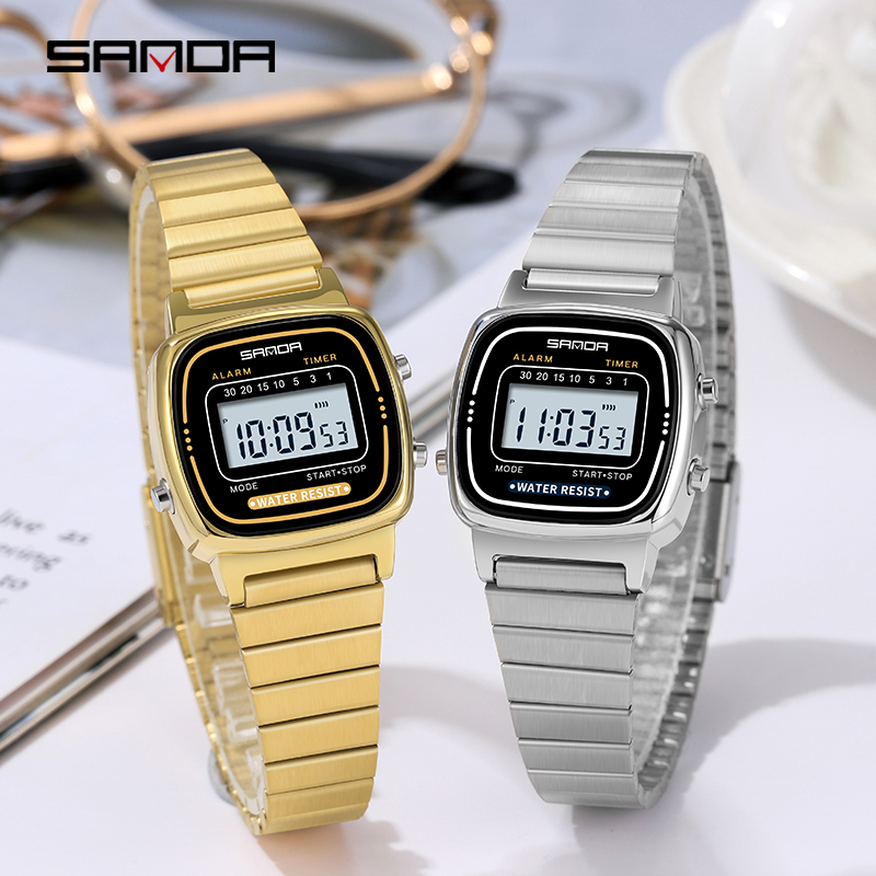 SANDA 6053 montre électronique - Chronograph Sport Watch avis et prix