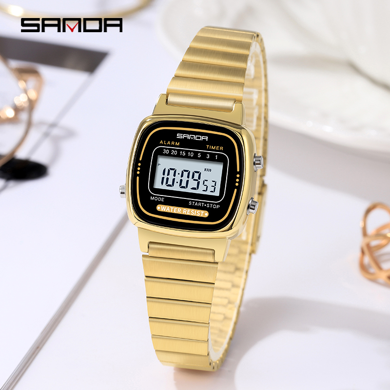 SANDA 6053 montre électronique - Chronograph Sport Watch avis et prix