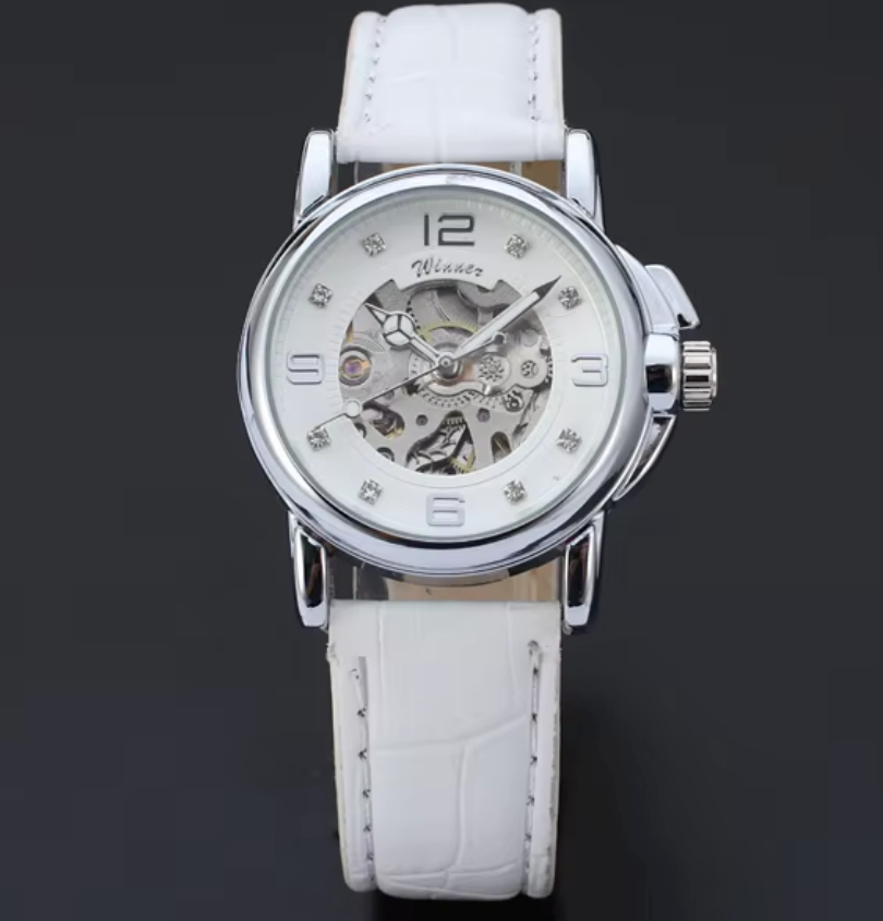 T-WINNER femmes élégantes nouv - Skeleton Mechanical Watch avis et prix