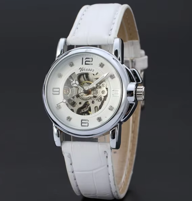 T-WINNER femmes élégantes nouv - Skeleton Mechanical Watch avis et prix