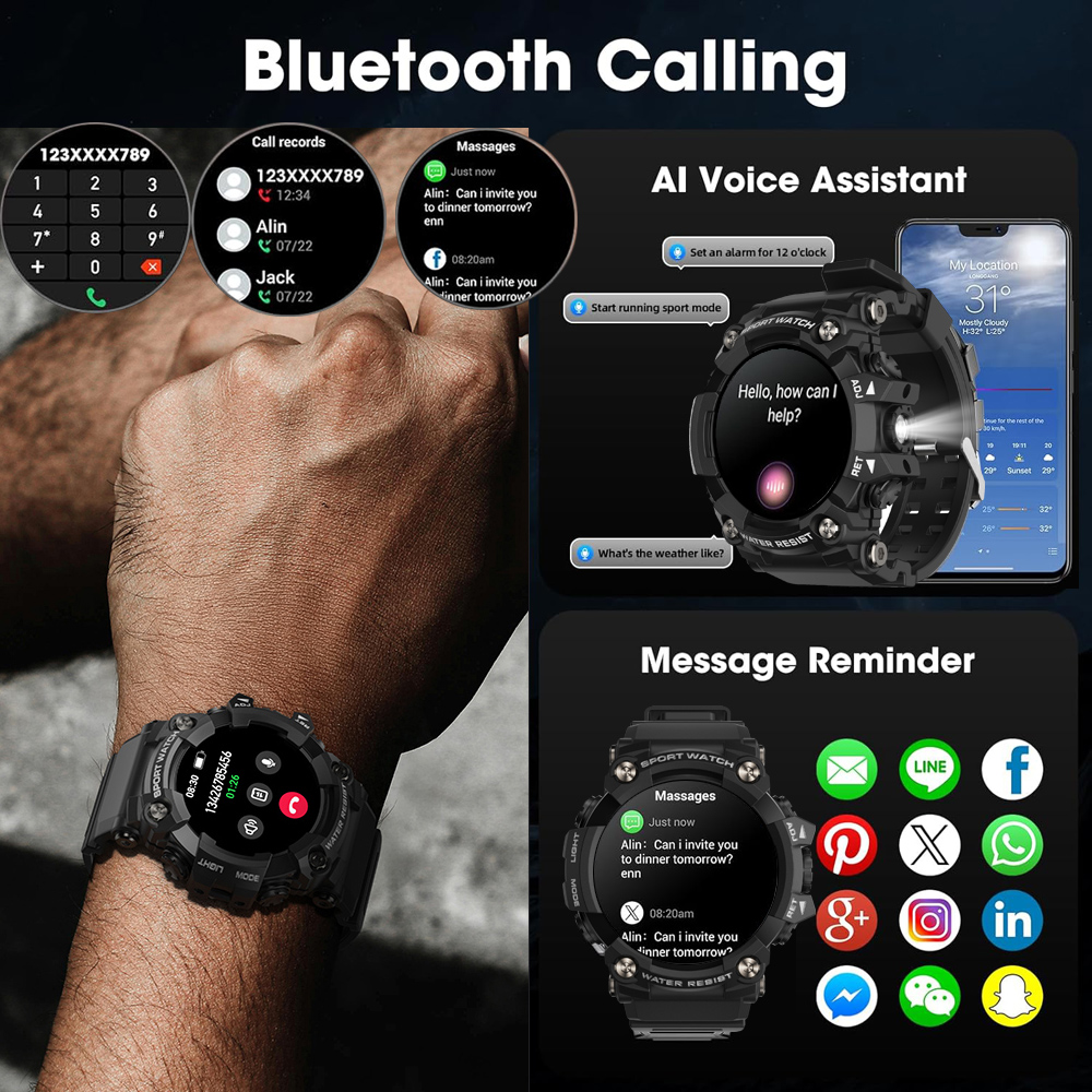 Montre connectée d'extérieur R - Hybrid Smartwatch avis et prix