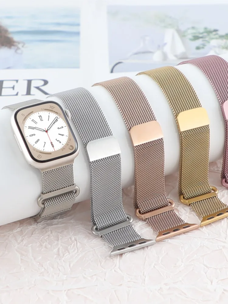 Bracelet milanais pour Bracele - Smartwatch Apple Watches For Men avis et prix