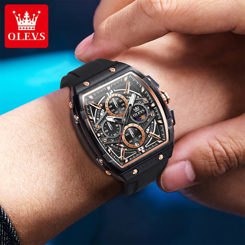 OLEVS 2975 montre pour hommes  - Skeleton Mechanical Watch avis et prix