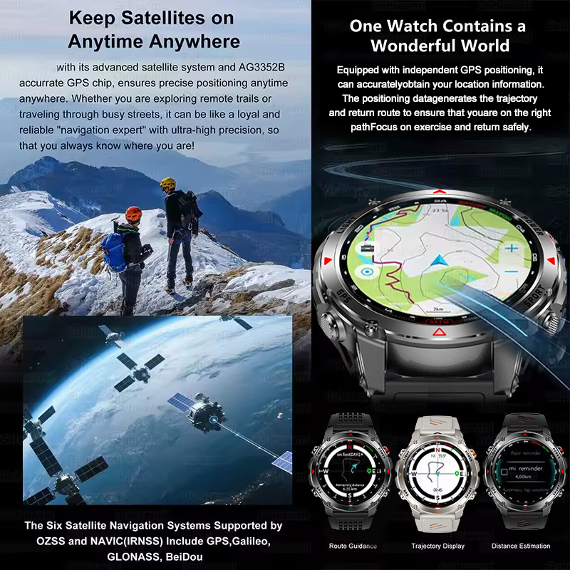 2025New montre intelligente mi - Altimeter Compass Watch avis et prix