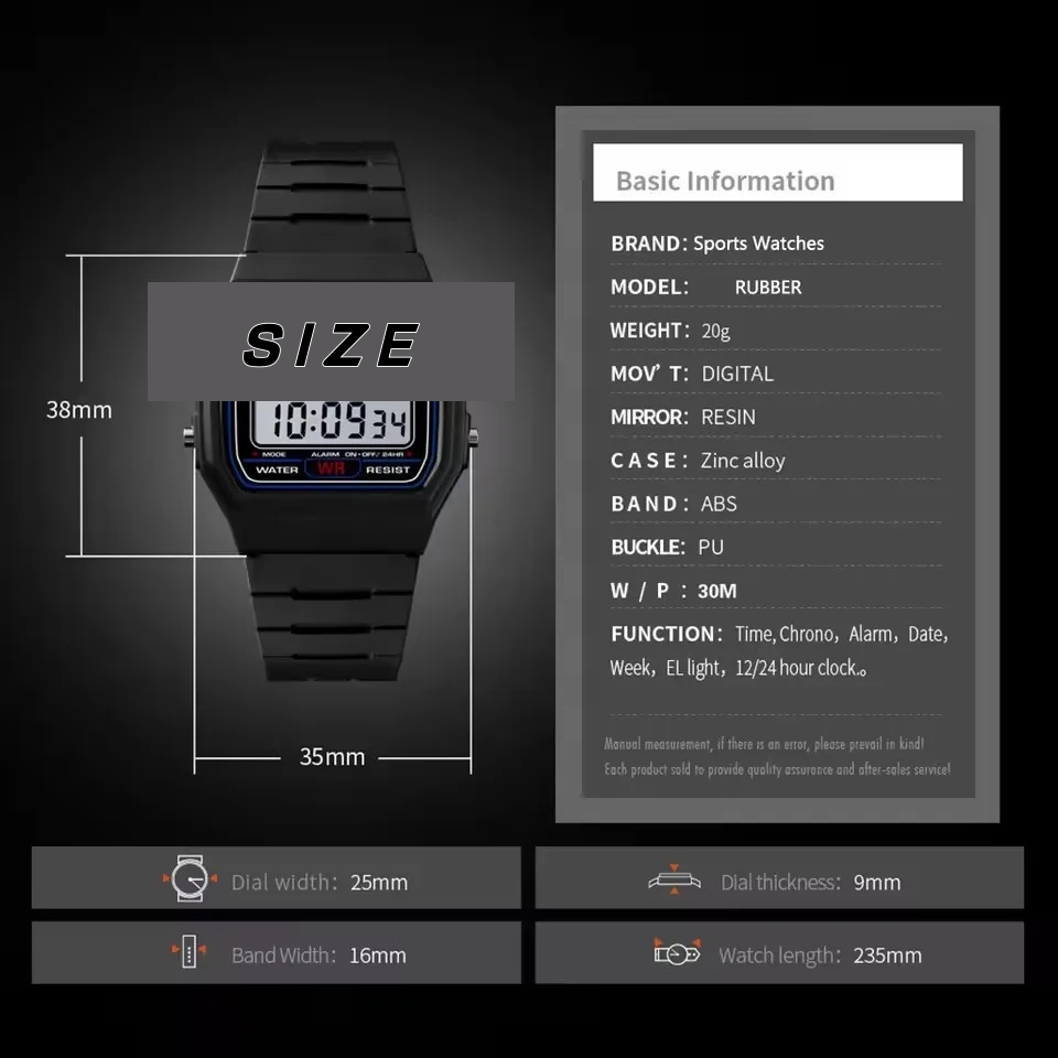 Enfants Sport LED montres numé - Chronograph Sport Watch avis et prix