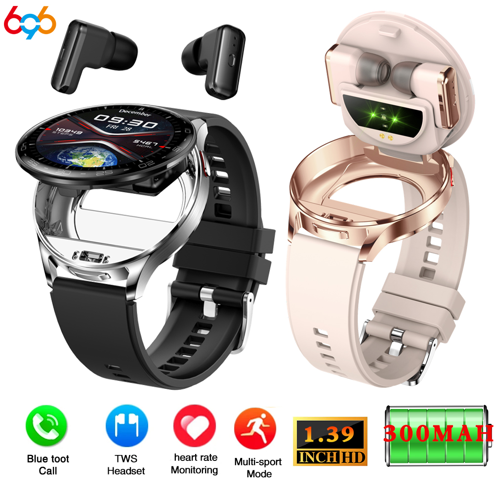 2 en 1 TWS casque montre intel - Smartwatch Noise Watches For Men avis et prix