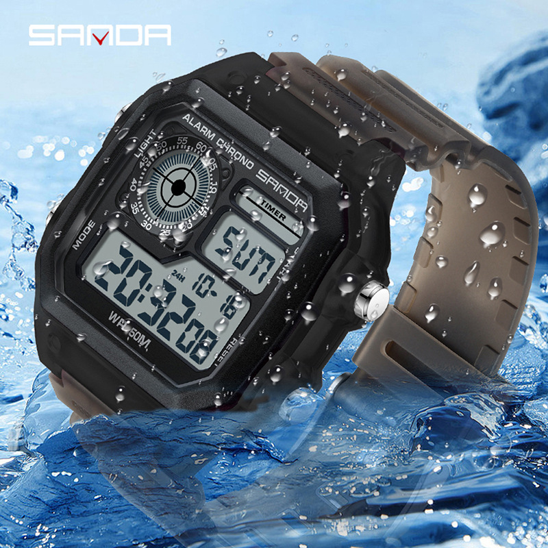 Montres électroniques pour fem - Chronograph Sport Watch avis et prix