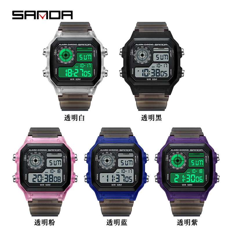 Montres électroniques pour fem - Chronograph Sport Watch avis et prix