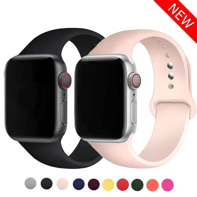 Sport Silicone souple pour App - Smartwatch Apple Watches For Men avis et prix