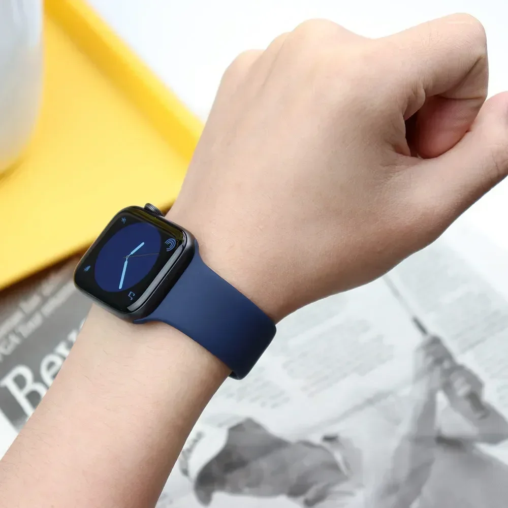 Sport Silicone souple pour App - Smartwatch Apple Watches For Men avis et prix