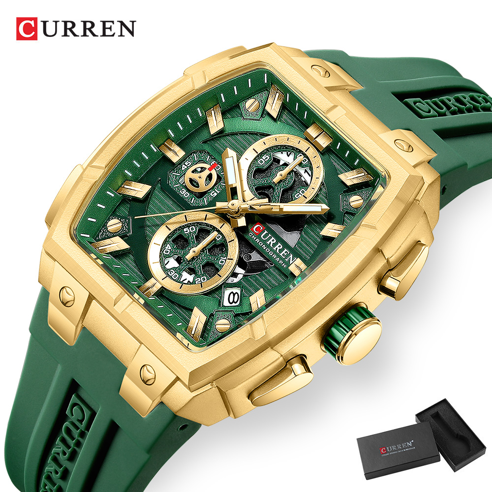 Montre vintage de luxe CURREN  - Chronograph Sport Watch avis et prix