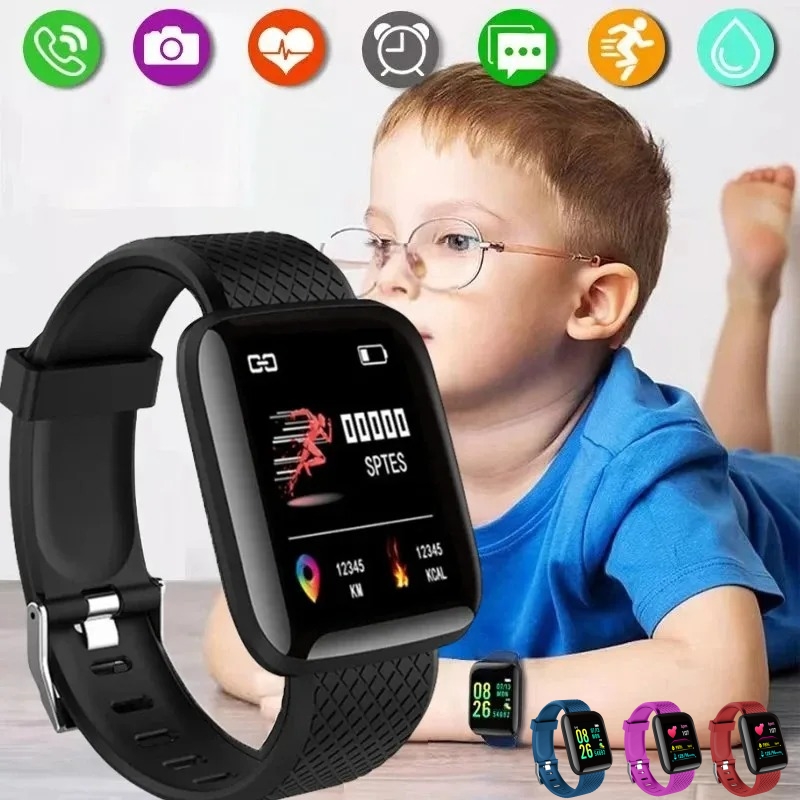 Montre intelligente Sport Fitn - Smartwatch Digital Watches For Kid Girl avis et prix