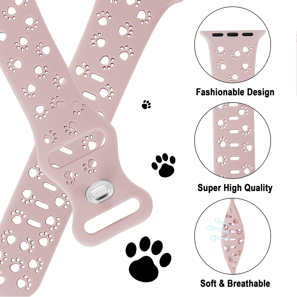 Bracelet en silicone évidé pou - Smartwatch Apple Watches For Men avis et prix