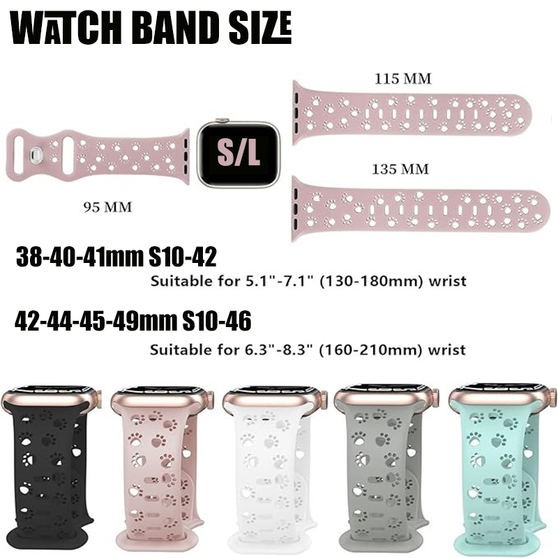 Bracelet en silicone évidé pou - Smartwatch Apple Watches For Men avis et prix
