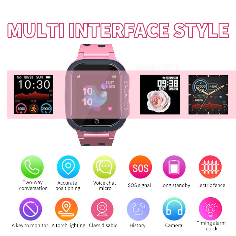 Montre connectée pour enfants, - Smartwatch Digital Watches For Kid Girl avis et prix