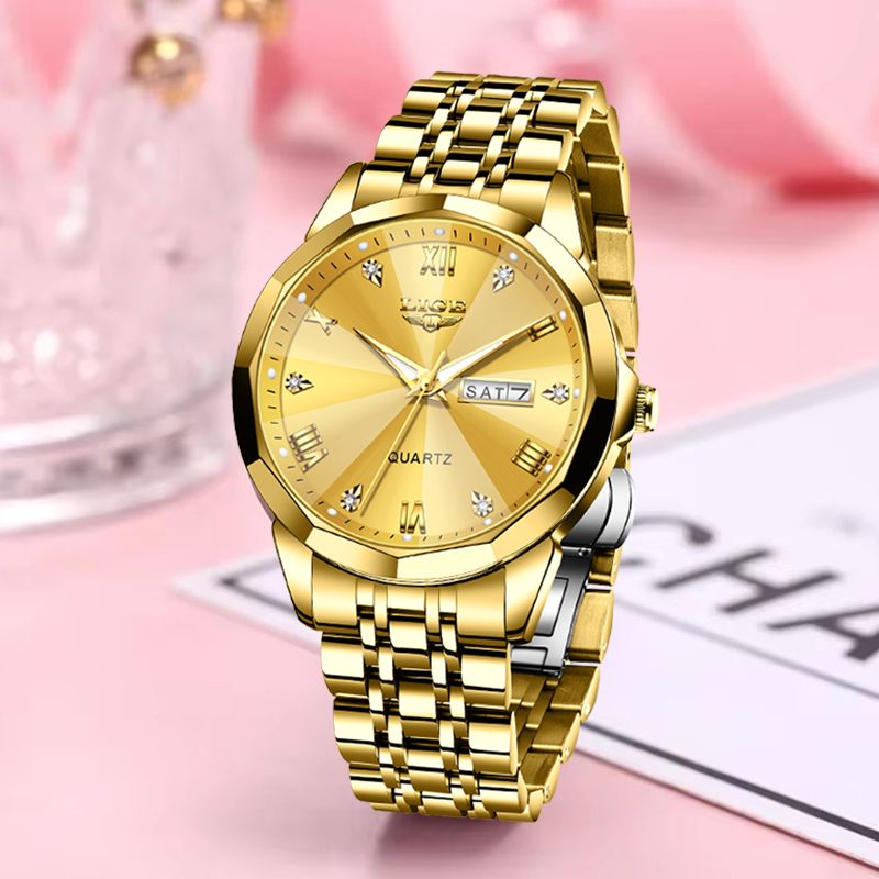 LIGE-Montre de luxe à quartz p - Chronograph Sport Watch avis et prix