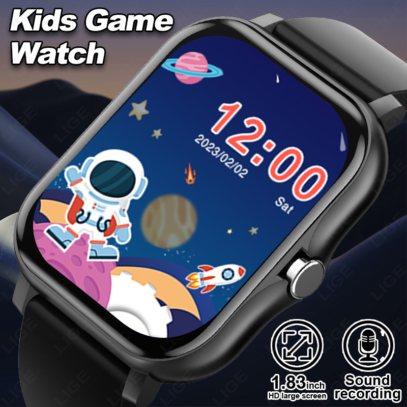 LIGE 2025 Audiobook enfants Sm - Smartwatch Digital Watches For Kid Girl avis et prix