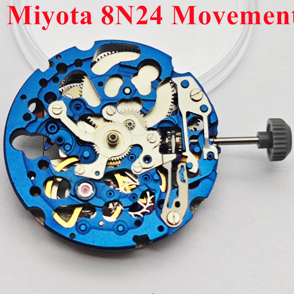 Miyota 8N24 mouvement mécaniqu - Skeleton Mechanical Watch avis et prix