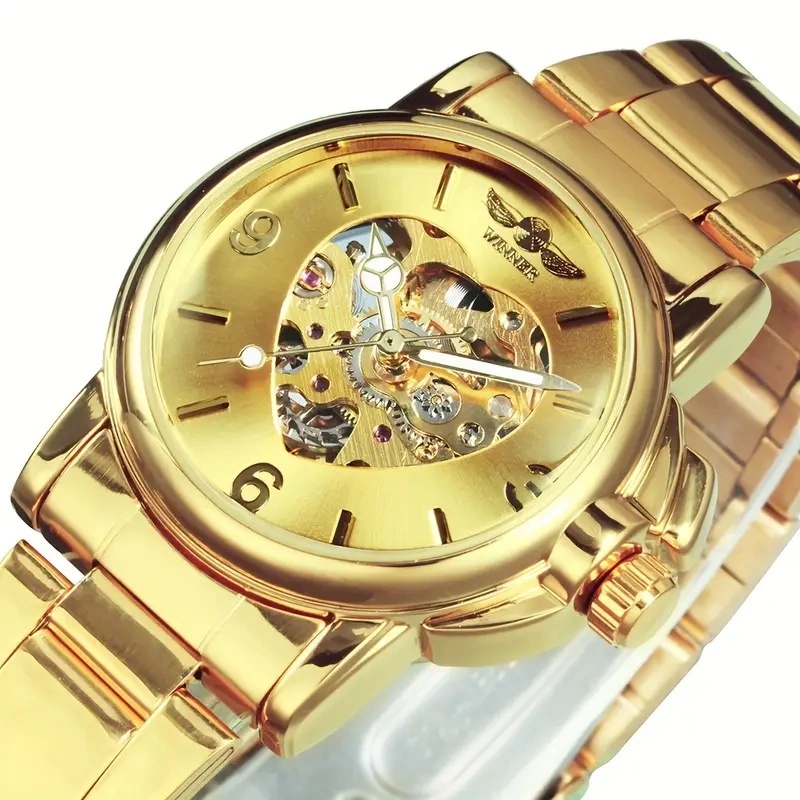 Montre mécanique automatique é - Skeleton Mechanical Watch avis et prix