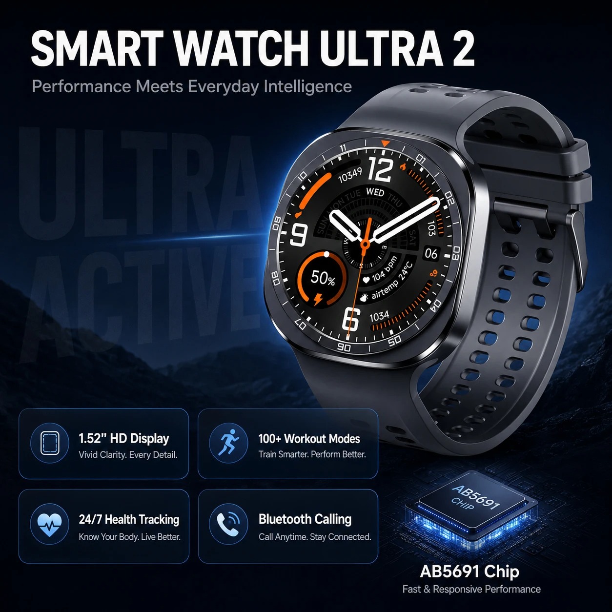 2026 Nouvelle montre connectée - Smartwatch Watches For Men Digital avis et prix