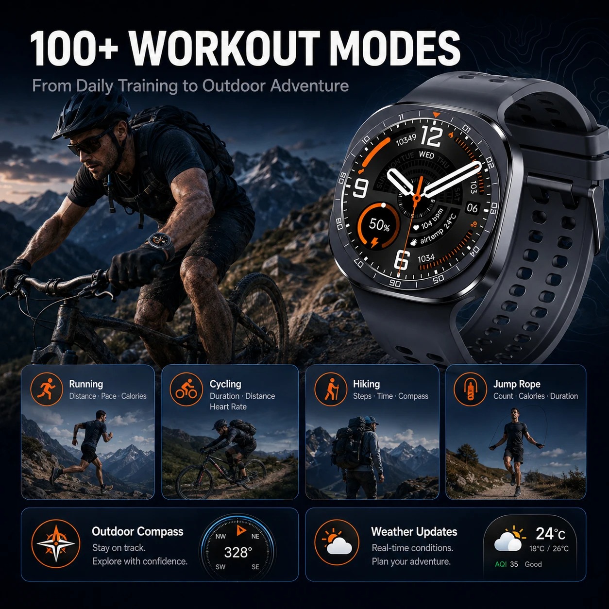 2026 Nouvelle montre connectée - Smartwatch Watches For Men Digital avis et prix