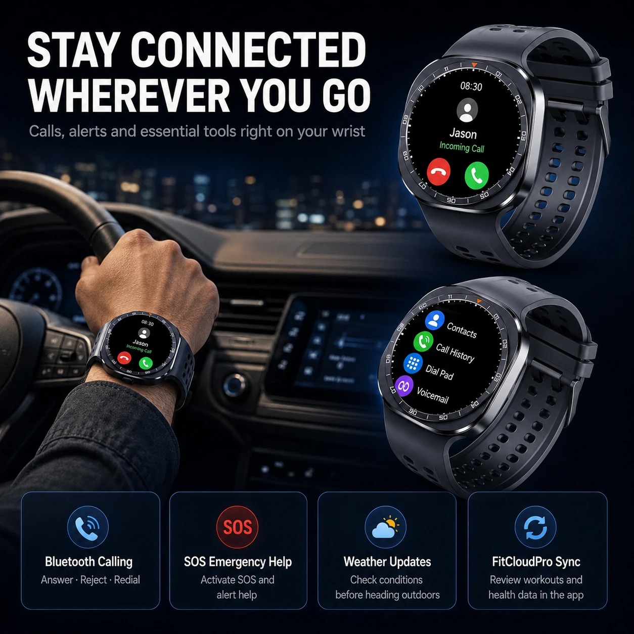 2026 Nouvelle montre connectée - Smartwatch Watches For Men Digital avis et prix