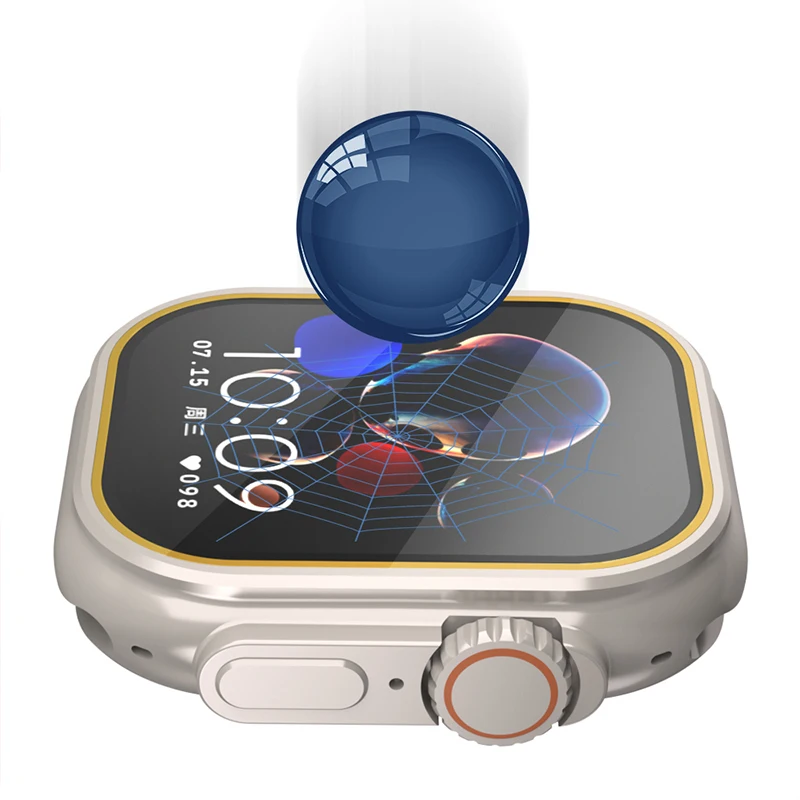 Film en verre trempé pour Appl - Smartwatch Apple Watches For Men avis et prix