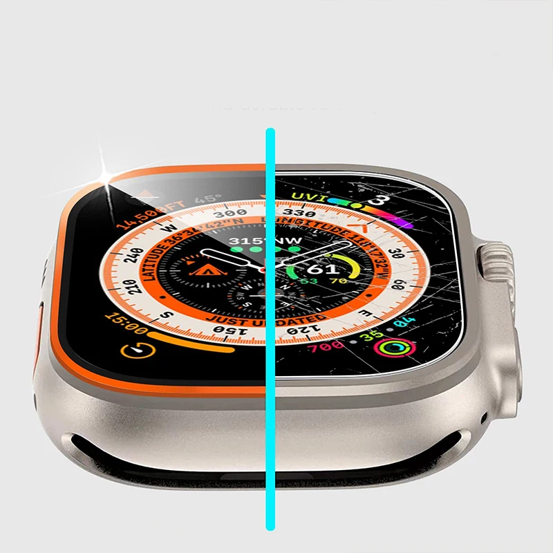 Film en verre trempé pour Appl - Smartwatch Apple Watches For Men avis et prix