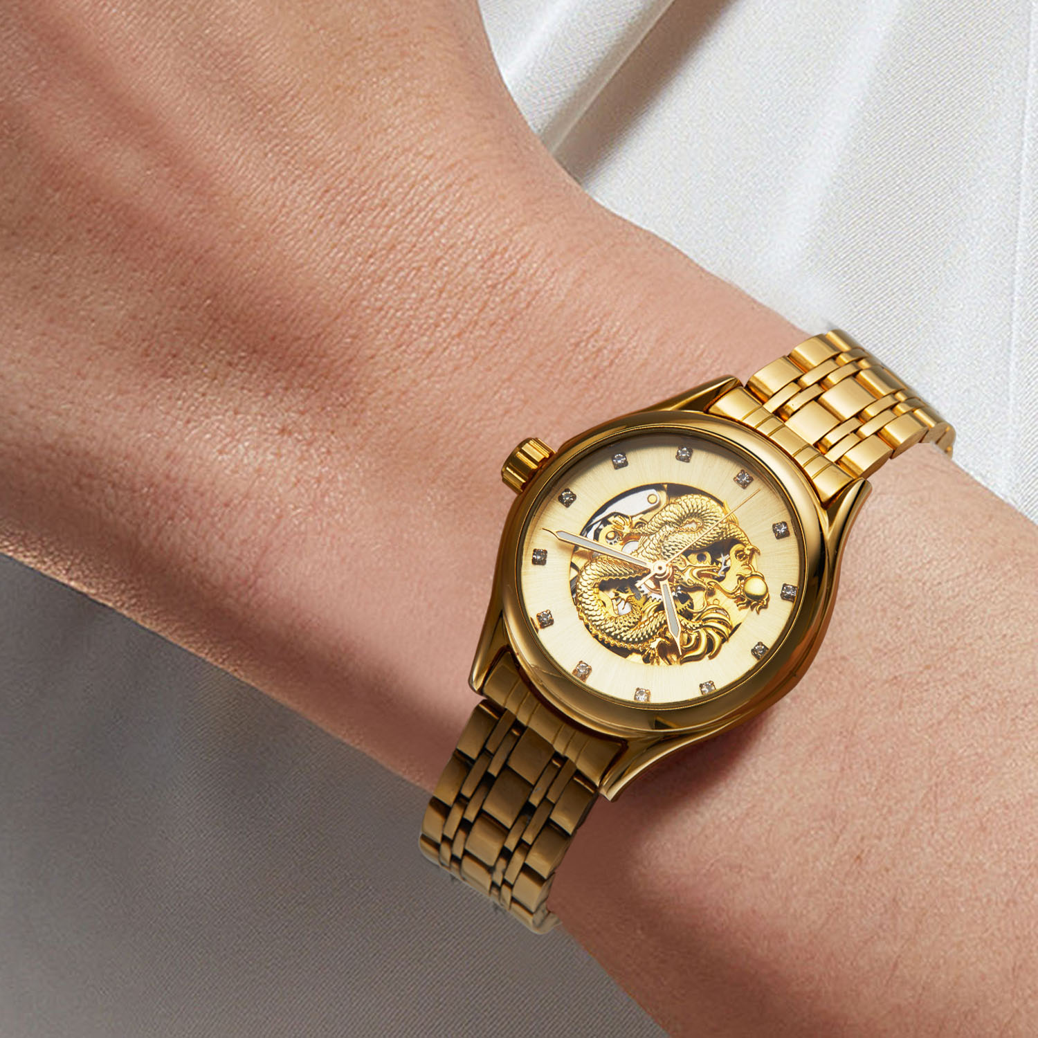 T-WINNER haut de gamme luxe Dr - Skeleton Mechanical Watch avis et prix