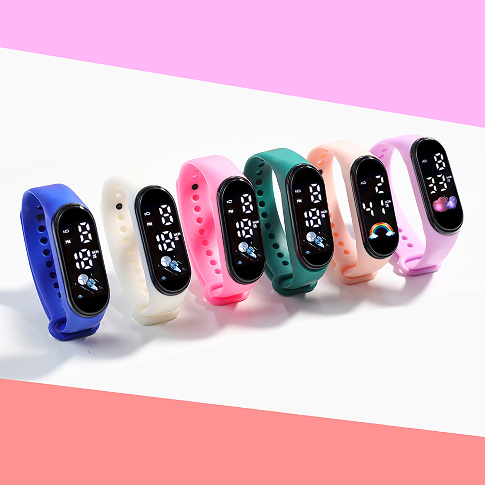 Montre intelligente étanche en - Smartwatch Digital Watches For Kid Girl avis et prix