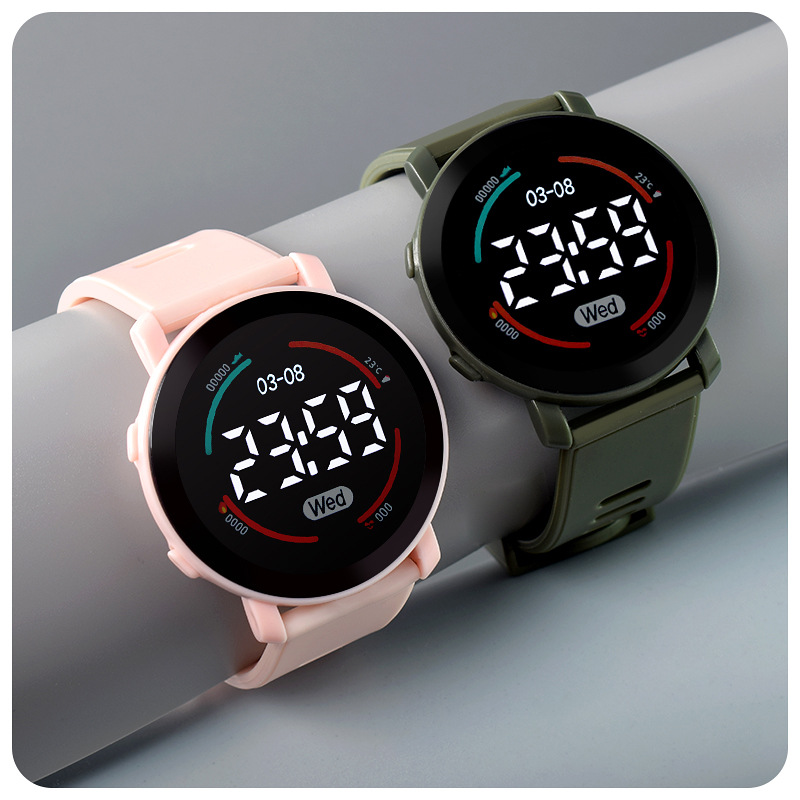 Montre LED de sport numérique  - Smartwatch Digital Watches For Kid Girl avis et prix