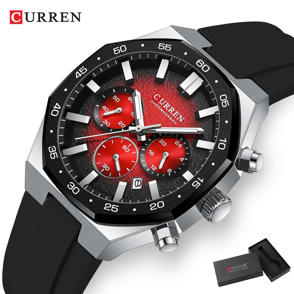Montre sport pour homme CURREN - Chronograph Sport Watch avis et prix