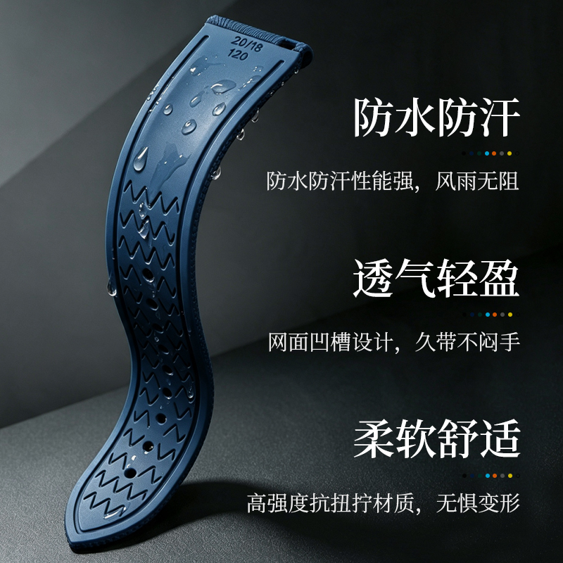 Bracelet de montre en caoutcho - Seiko Watch 5 Sports avis et prix