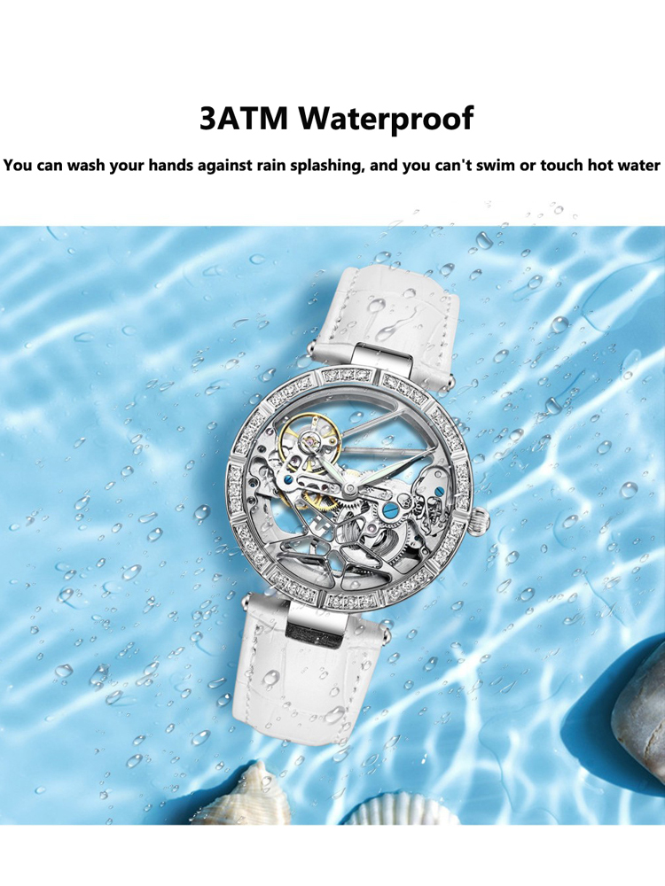 Montres de mode squelette de l - Skeleton Mechanical Watch avis et prix