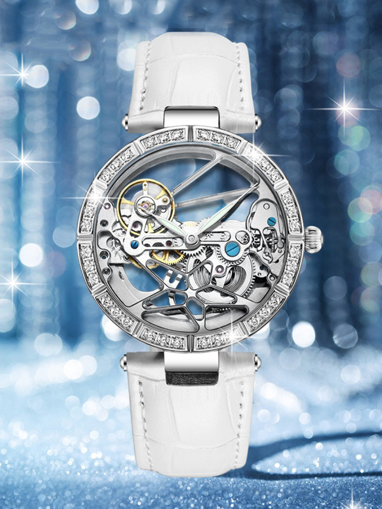 Montres de mode squelette de l - Skeleton Mechanical Watch avis et prix