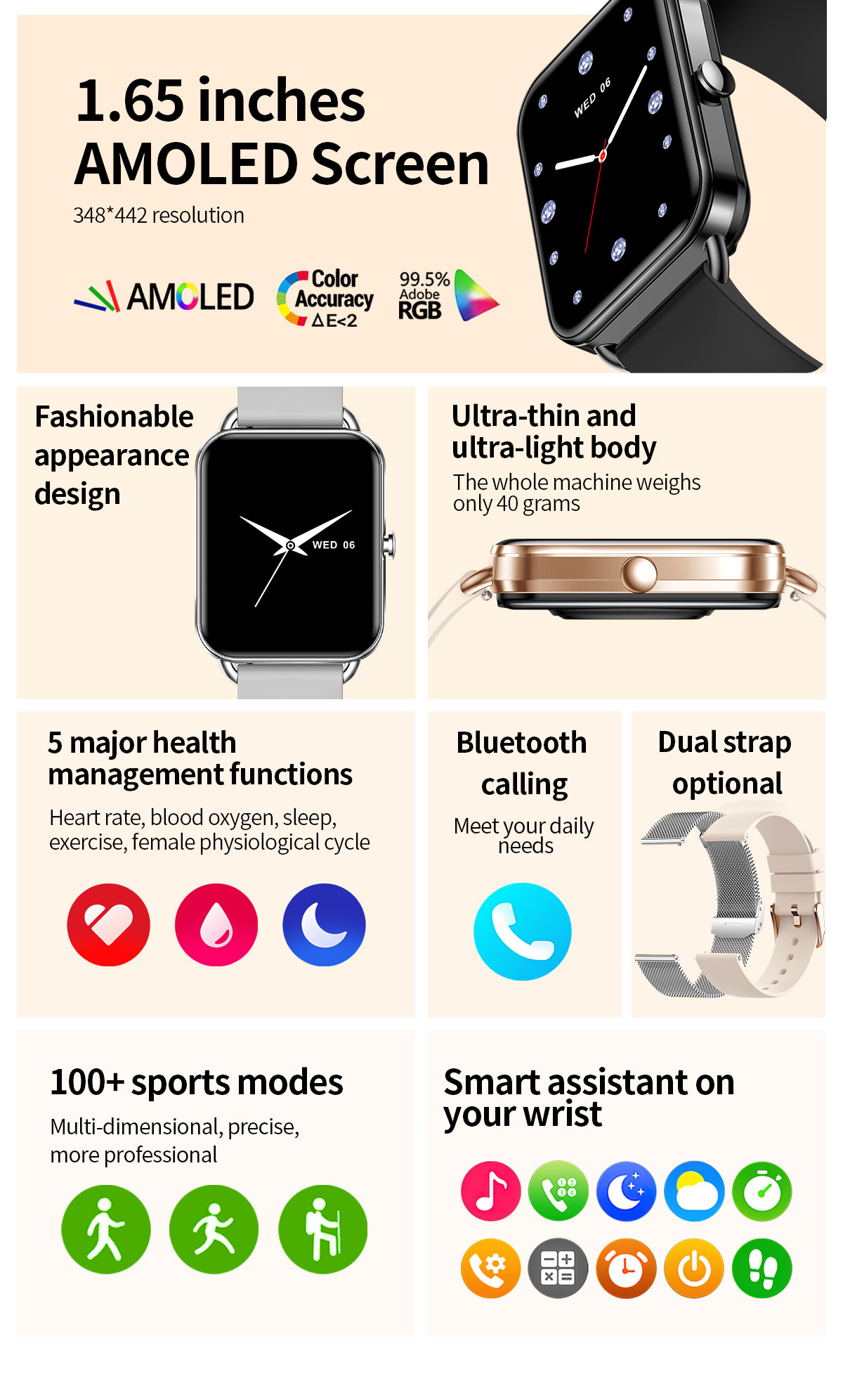Montre intelligente pour télép - Smartwatch Watches For Men Digital avis et prix