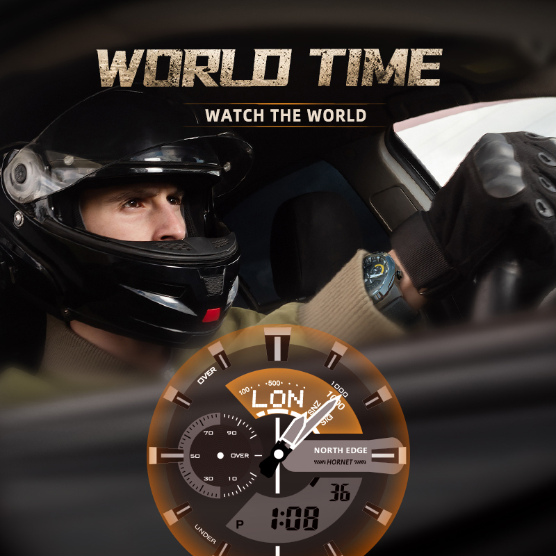 NORTH EDGE – montre connectée  - Hybrid Smartwatch avis et prix