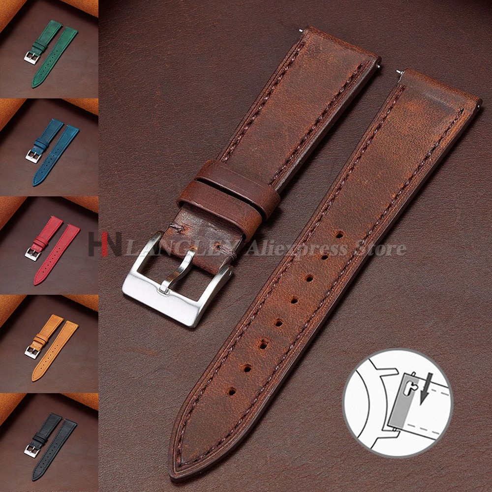 Bracelet de montre en cuir de  - Smartwatch Vintage Watches For Women avis et prix