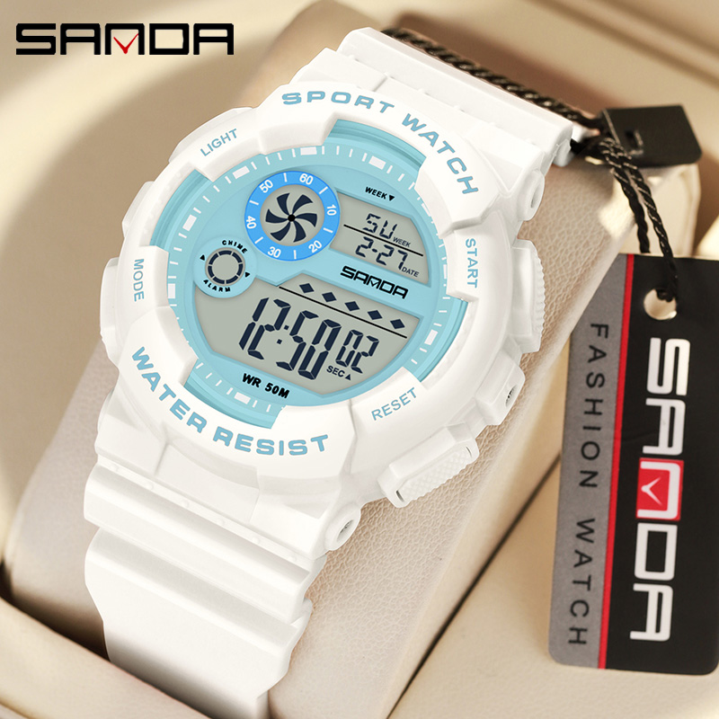 SANDA G style mode femmes Spor - Chronograph Sport Watch avis et prix